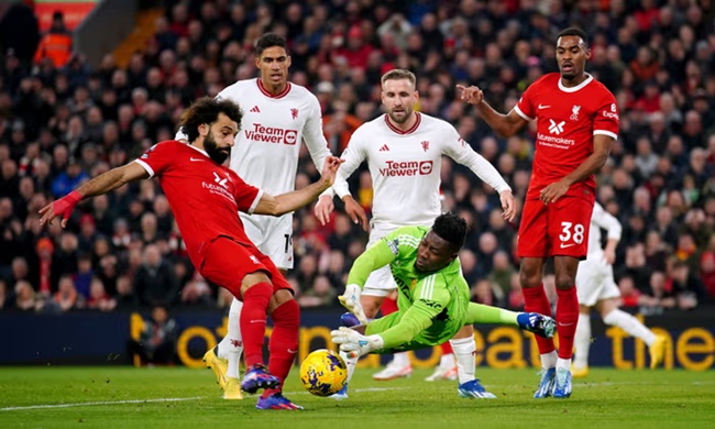 TRỰC TIẾP Liverpool 0-0 Man Utd (H1): Khung thành Onana chao đảo | Bóng Đá