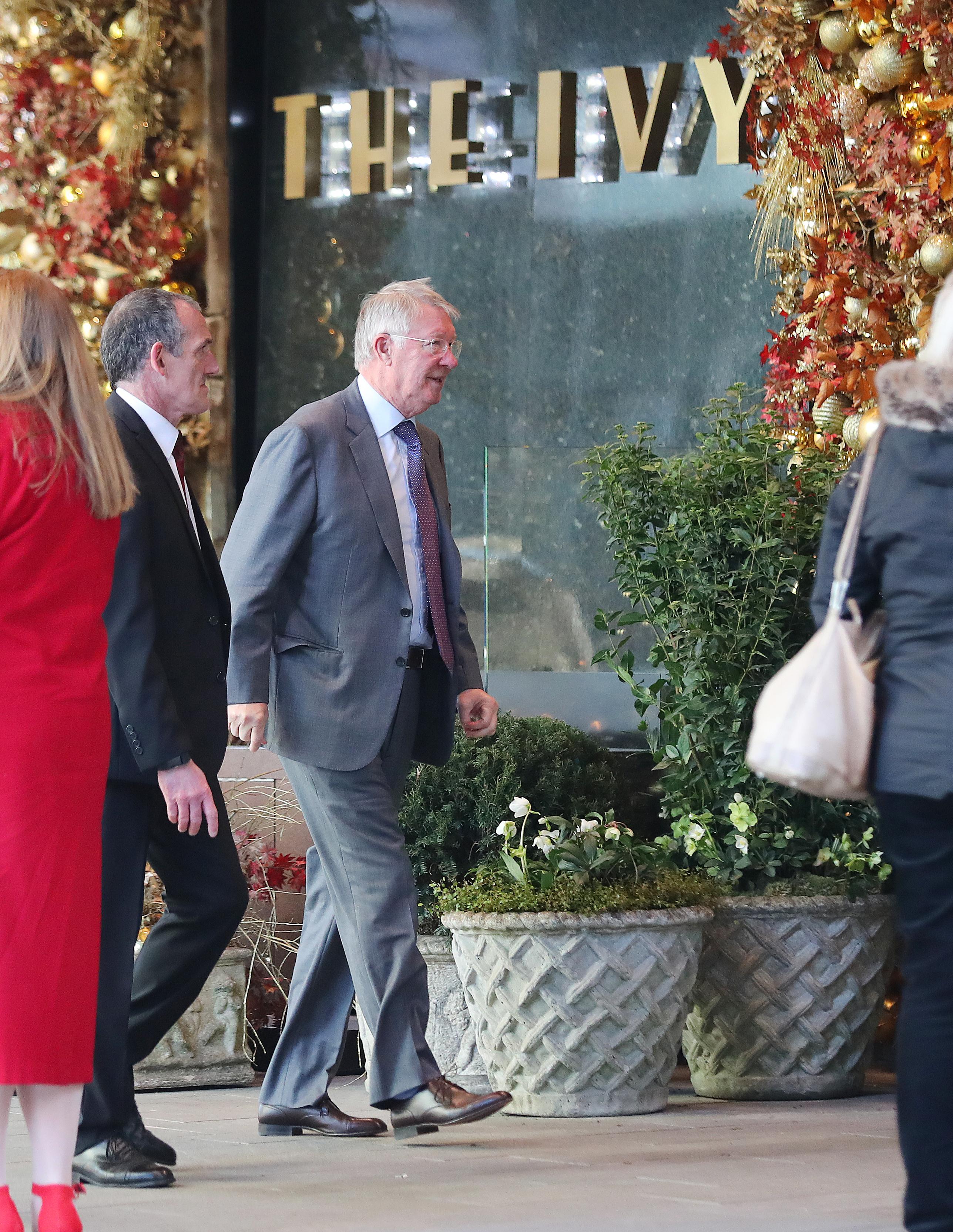  Ferguson was seemingly unaware his former players would join him for lunch