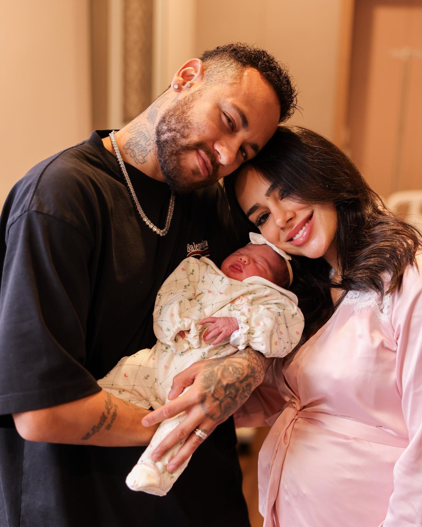 Neymar announces birth of daughter Mavie with stunning model girlfriend  Bruna Biancardi in emotional Instagram post | The US Sun