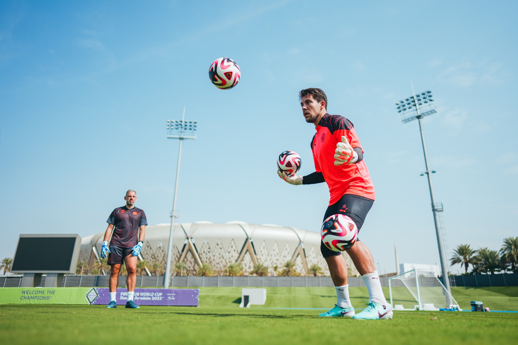 May be an image of 2 people, people playing soccer, people playing football and text