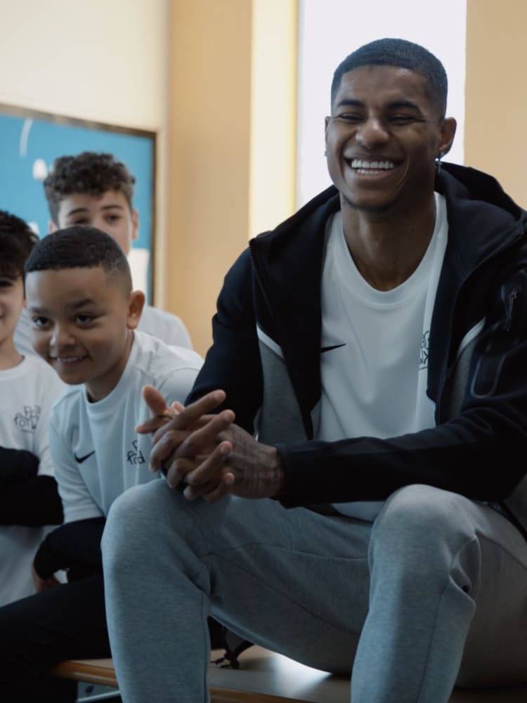 Nike atleet: Marcus Rashford. Nike BE