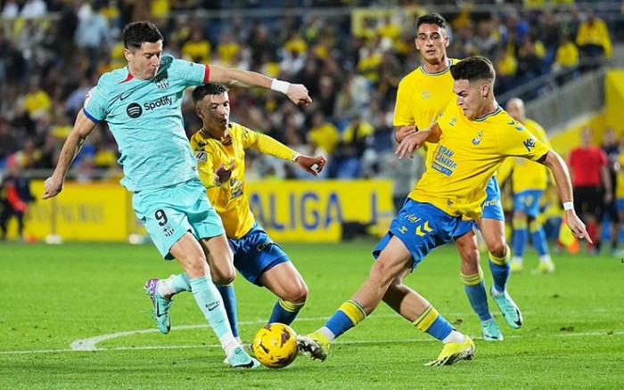 Video bóng đá Las Palmas - Barcelona: Vỡ òa phút 90+3, ngược dòng kịch tính  (La Liga)