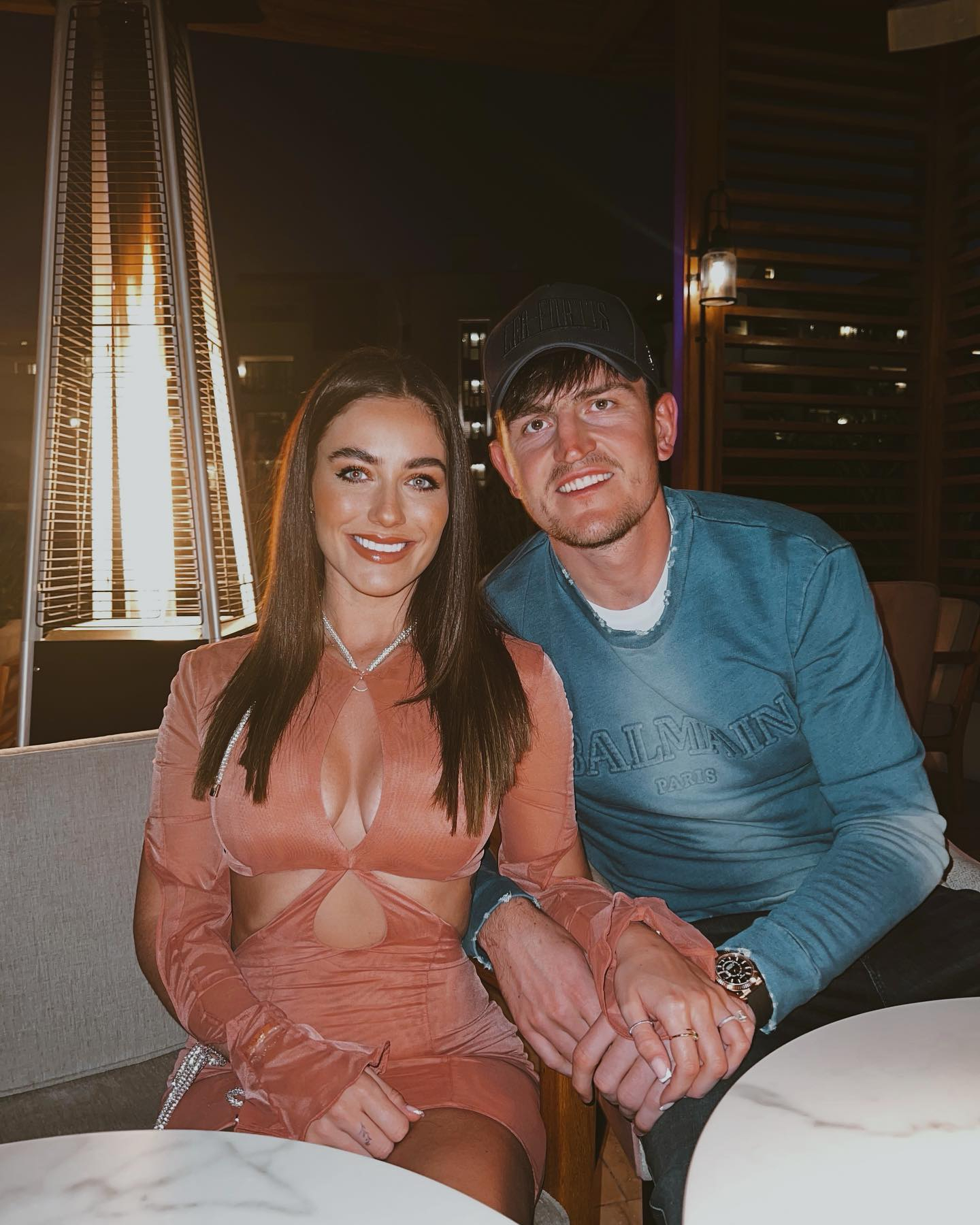 The loved-up couple got engaged in Paris in 2018