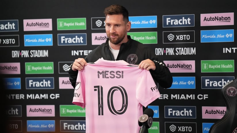 Lionel Messi at home in Miami: The "place I chose to come to" |  MLSSoccer.com