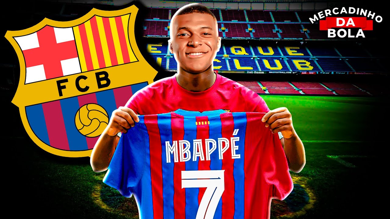 MBAPPÉ NO BARCELONA COM O MAIOR SALÁRIO DO MUNDO - YouTube