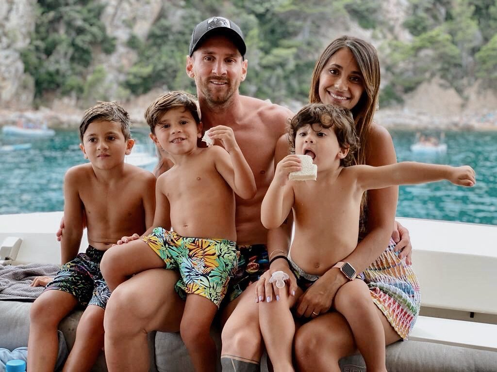 The Messi family have settled in Spain